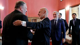 سفر سرزده وزیر خارجه آمریکا به کابل؛ پمپئو: صلح با طالبان نزدیک است