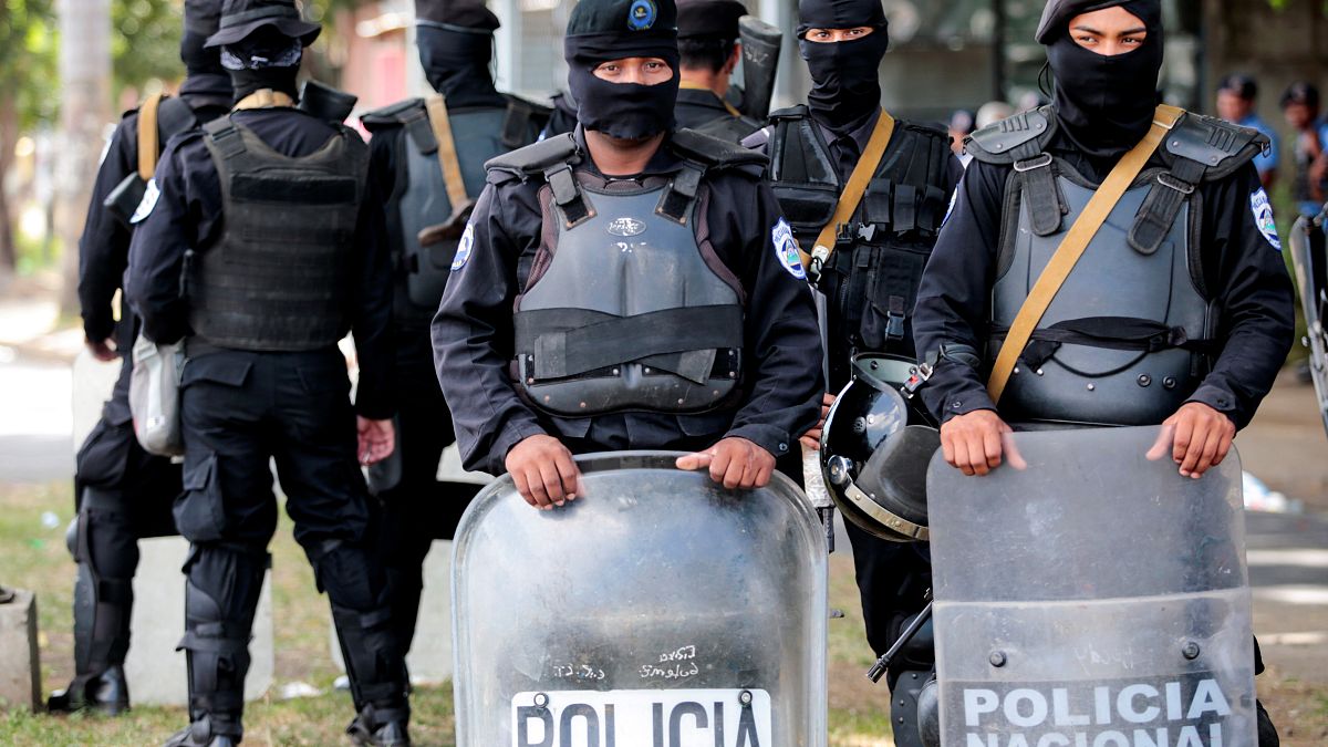 Foto ilustrativa - Policía de Nicaragua. Managua, 28 de julio de 2018. 
