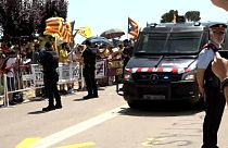 Les leaders catalans détenus transférés de prison