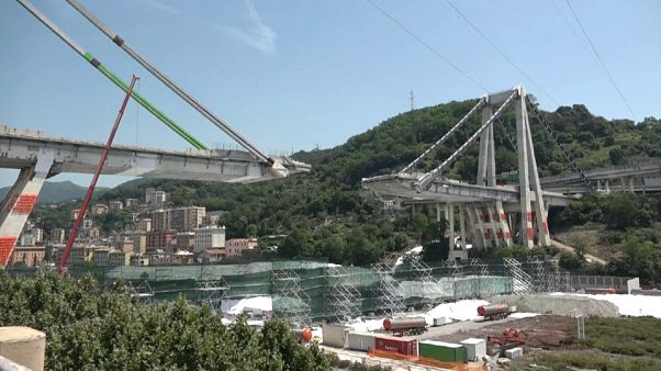 Arranca construção de nova ponte em Génova Arranca construção de nova ponte em Génova