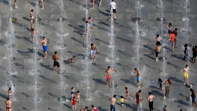 Hitze in Europa: Das große Schwitzen von Berlin bis Budapest