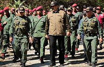 نیکلاس مادورو و نظامیان ارتش ونزوئلا-آرشیو