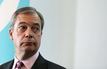 Nigel Farage, líder do Partido Brexit