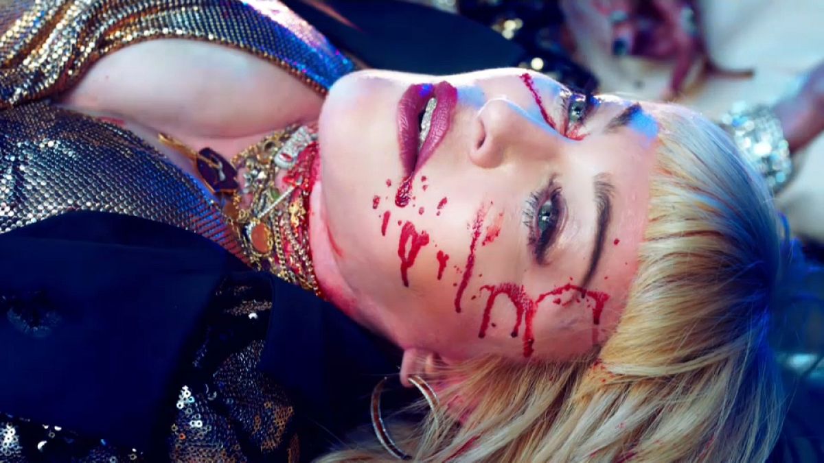 Madonna schockiert mit blutigen Musikclip