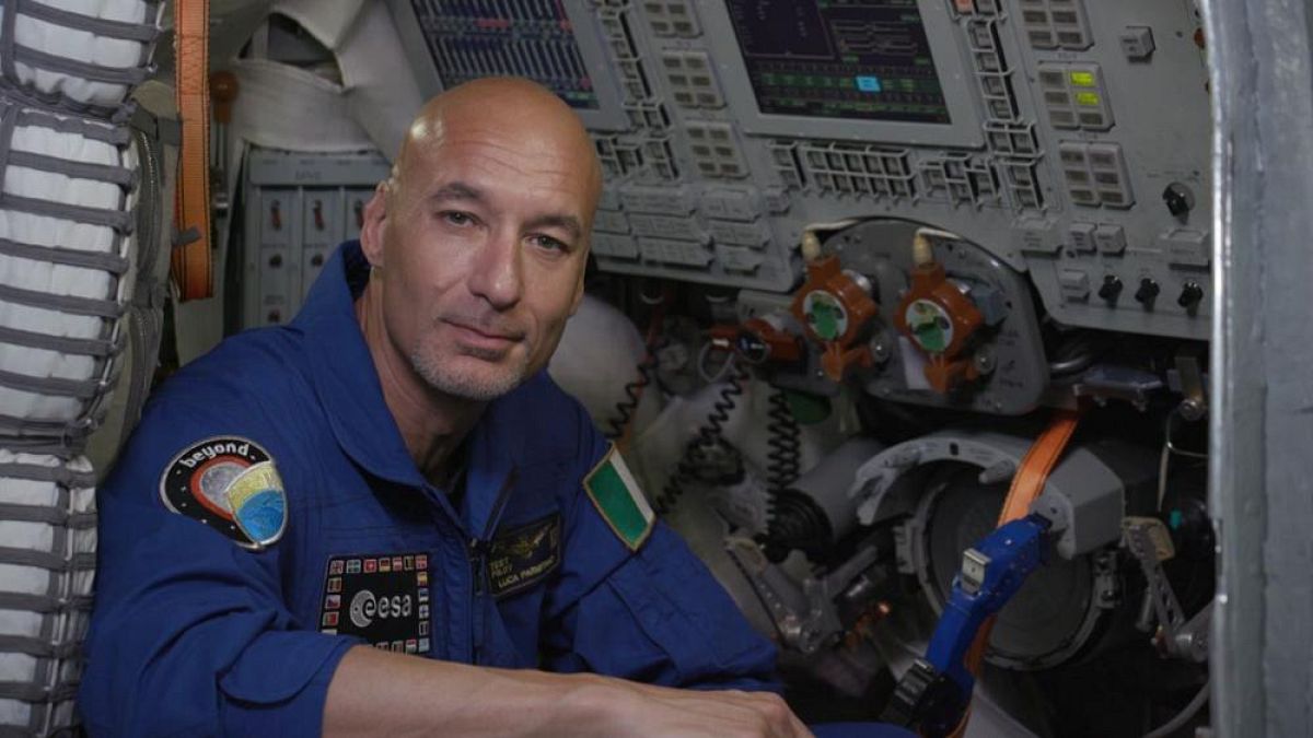 El astronauta Luca Parmitano enviará crónicas de su misión espacial para Euronews