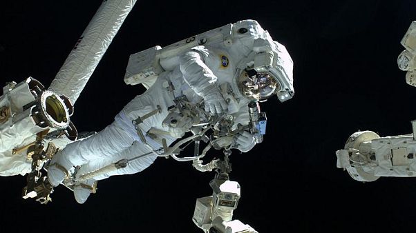 Watch: Euronews' Luca Parmitano makes spacewalk to fix ISS dark matter experiment Watch: Euronews' Luca Parmitano makes spacewalk to fix ISS dark matter experiment
