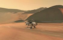 ربات هلی کوپتری سنجاقک که قرار است توسط ناسا به تیتان فرستاده شود