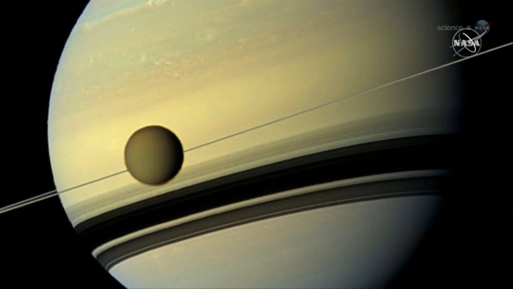 وكالة الفضاء الامريكية  ناسا  تقرر إرسال  روبوت  إلى تيتان أكبر أقمار زحل   Euronews
