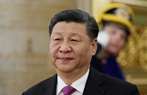 الرئيس الصيني شي جين بينغ في موسكو يوم 5 يونيو/ حزيران