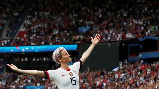 Megan Rapinoe is just as assured off the pitch