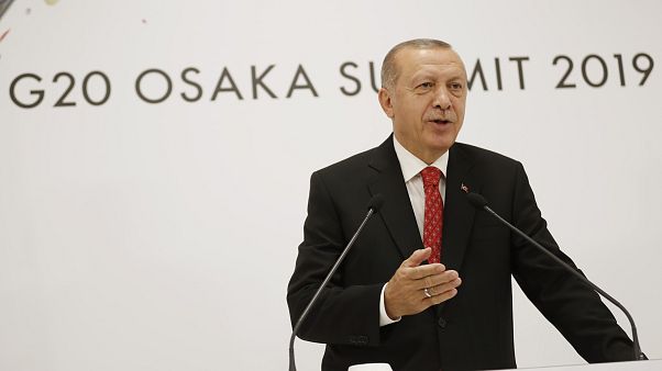 Erdoğan Osaka'da konuştu: S-400'lerle ilgili ABD yaptırımı söz konusu değil Erdoğan Osaka'da konuştu: S-400'lerle ilgili ABD yaptırımı söz konusu değil