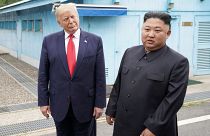 Historischer Moment: Trump betritt nordkoreanischen Boden