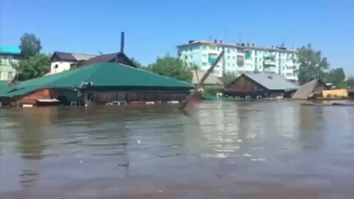 Halálos áradások Oroszországban