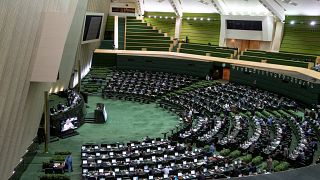 منظر عام للبرلمان الإيراني في طهران
