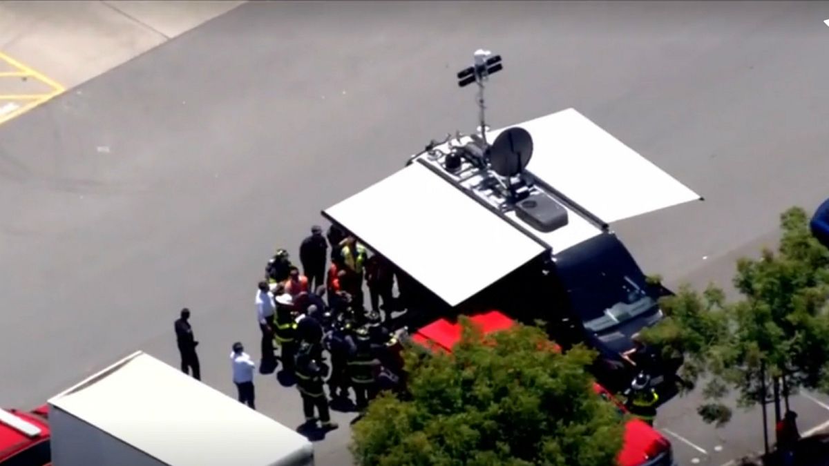 Hazmat crews respond to package 'possibly containing sarin' sent to Facebook HQ