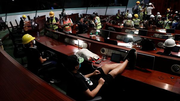 Çin'den Hong Kong protestolarına kınama: Bu gizli bir başkaldırı Çin'den Hong Kong protestolarına kınama: Bu gizli bir başkaldırı