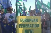 Proteste gegen Europa der Nationalstaaten