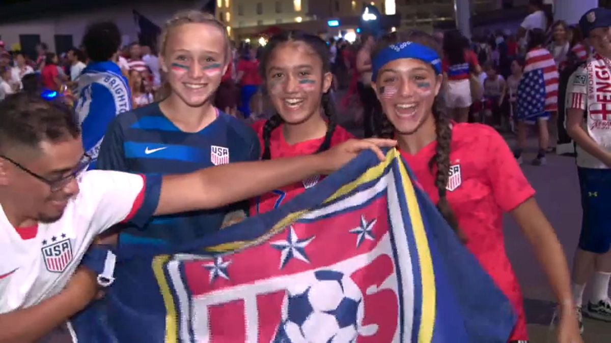Wieder im WM-Endspiel: US-Fußballerinnen im Jubeltaumel