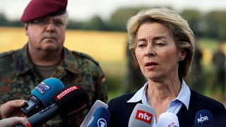 La ministra de Defensa alemana, Ursula von der Leyen