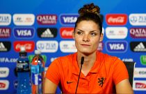 L'olandese Dominque Bloodworth. 24 anni, Gioca nel Wolfsburg, ruolo difensore.