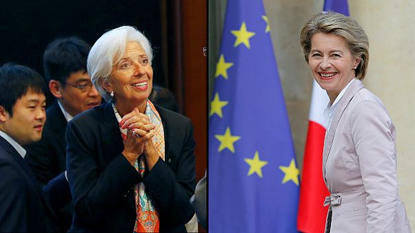Christine Lagarde e Ursula von der Leyen apontadas aos tronos da Europa Christine Lagarde e Ursula von der Leyen apontadas aos tronos da Europa