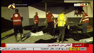 Menekültek haltak meg egy líbiai légicsapásban