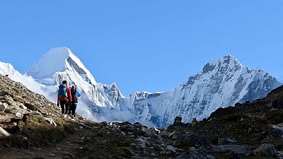 Tonnes of trash have accumulated on the slopes of the world's highest peak