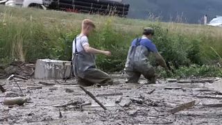 Sár mosott el egy osztrák falut