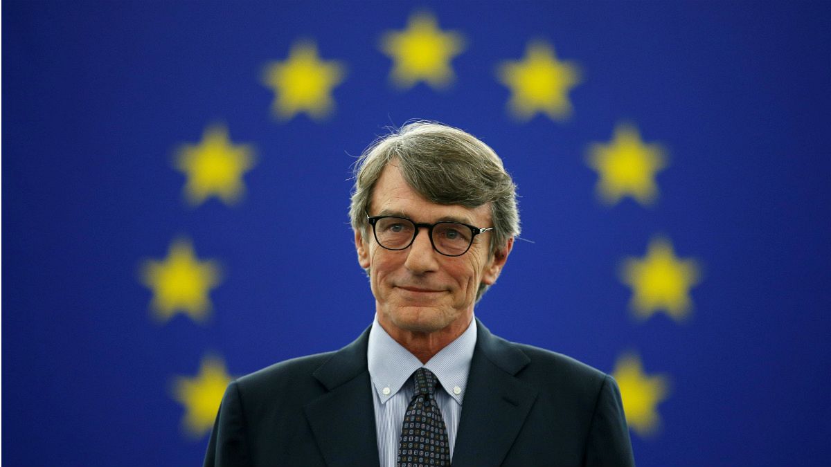 پارلمان اروپا دیوید ساسولی از ایتالیا را به ریاست جدید خود برگزید