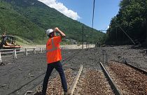 Colata di fango sui binari: disagi sulla linea TGV tra Francia e Italia