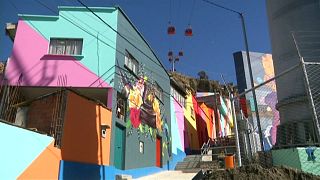 Schnappatmung garantiert: Indigene Straßenkunst in La Paz