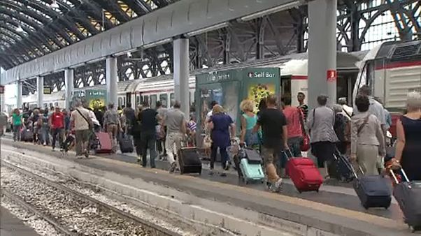 Hetekig nem járnak vonatok a Párizs-Milánó vonalon Hetekig nem járnak vonatok a Párizs-Milánó vonalon