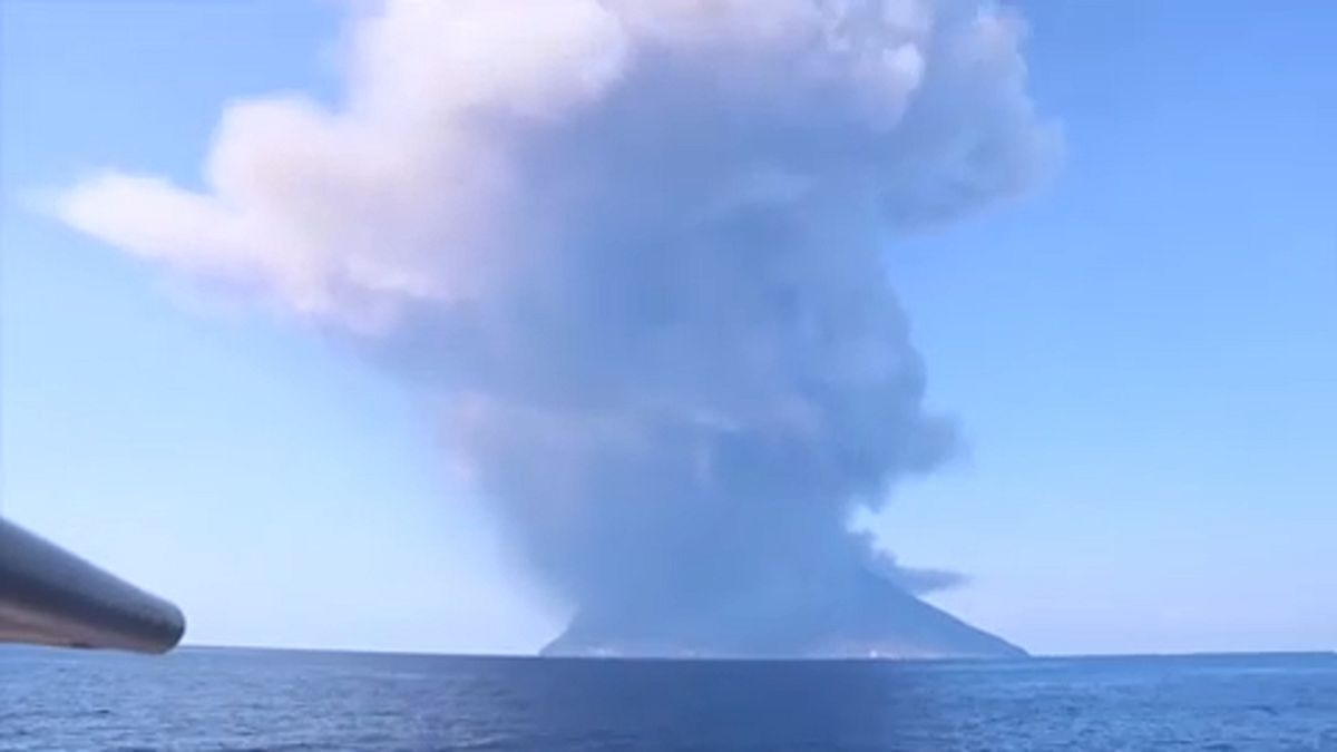 Stromboli: forte eruzione, muore un uomo