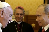 Ukraynalı Katolik din adamlarının Vatikan ziyareti öncesi Papa-Putin buluşması
