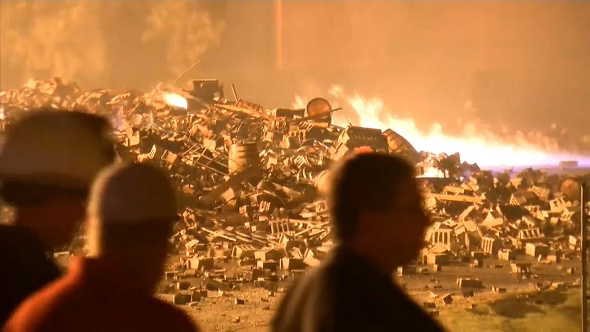 ΗΠΑ: Πυρκαγιά κατέστρεψε χιλιάδες βαρέλια μπέρμπον