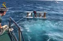 ویدئو؛ دریانورد ناامید در آب‌های اسپانیا نجات یافت