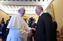 Vladimir Putin visita Vaticano