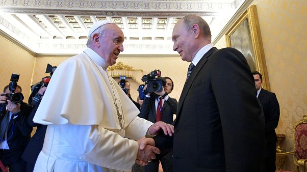 Vladimir Putin visita Vaticano Vladimir Putin visita Vaticano