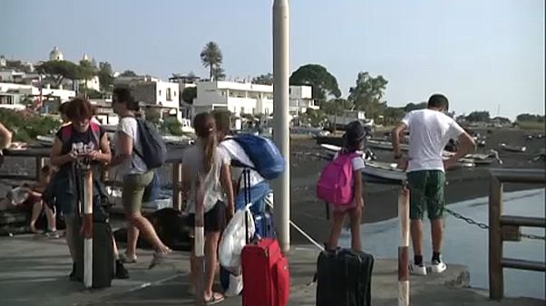Lecsendesedett a Stromboli-vulkán Lecsendesedett a Stromboli-vulkán