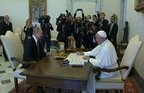 Putin foi a Roma e ao Vaticano