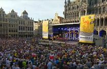 Tributo del Tour de Francia a Merckx y al 'jersey amarillo' en Bruselas