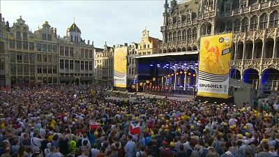 Брюссель в жёлтом