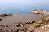 Überall Asche: Stromboli nach dem Vulkanausbruch