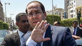رئيس الوزراء التونسي يوسف الشاهد. حزيران 2019