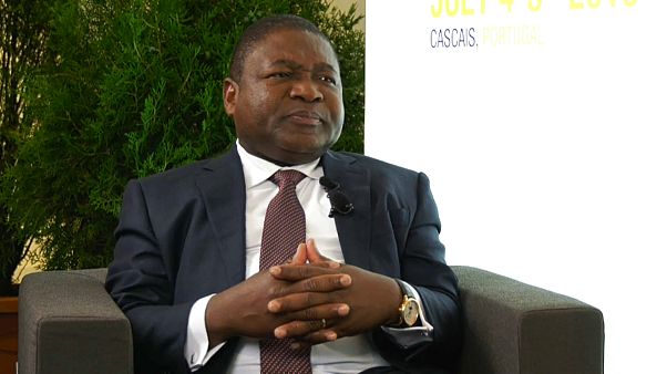 Entrevista da Euronews ao Presidente de Moçambique Entrevista da Euronews ao Presidente de Moçambique
