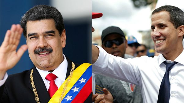 Venezuela Devlet Başkanı Nicolas Maduro / muhalif lider Juan Guaido Venezuela Devlet Başkanı Nicolas Maduro / muhalif lider Juan Guaido
