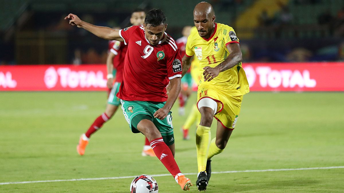 لقاء ثمن نهائي كأس إفريقيا للأمم 2019 بين المغرب وبنين في مصر