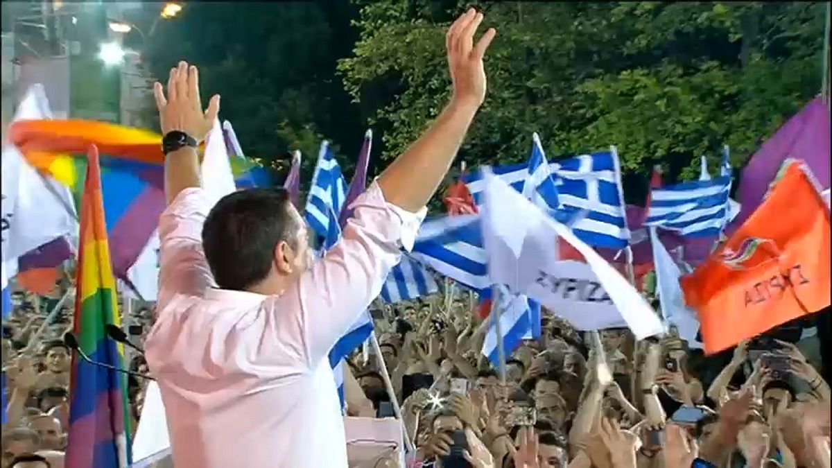 Devancé dans les sondages, Tsipras veut encore y croire 