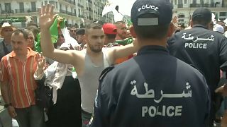 Miles de argelinos en la calle en el 57 aniversario de la independencia