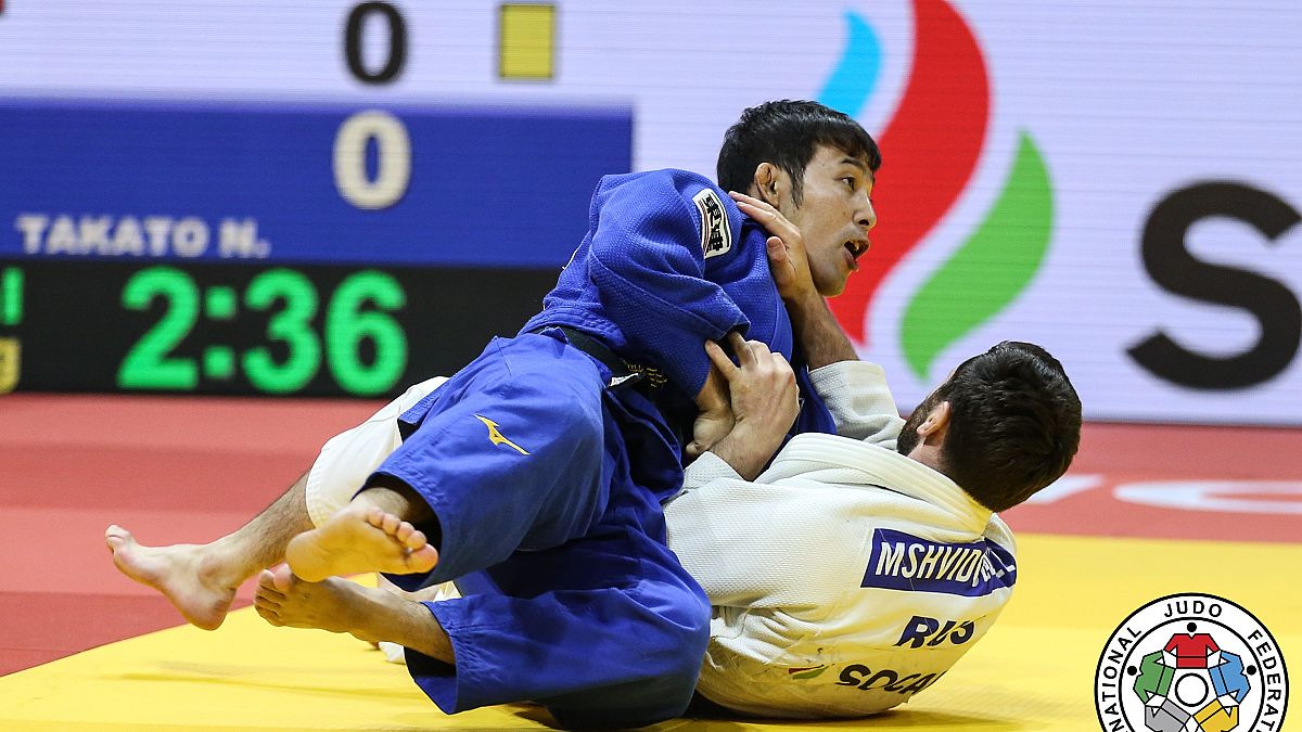 Naohisa Takato (Japan) vs. Robert Mshvidobadze (Russland)